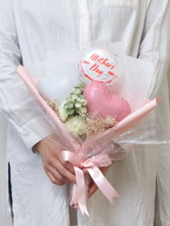 【バルーンバンチ】母の日ミニバンチ　マザーズデイカーネーション画像