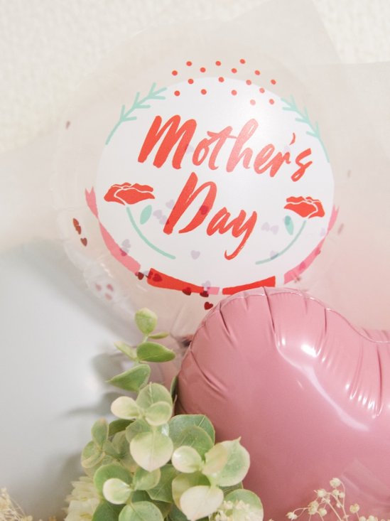 【バルーンバンチ】母の日ミニバンチ　マザーズデイカーネーション画像