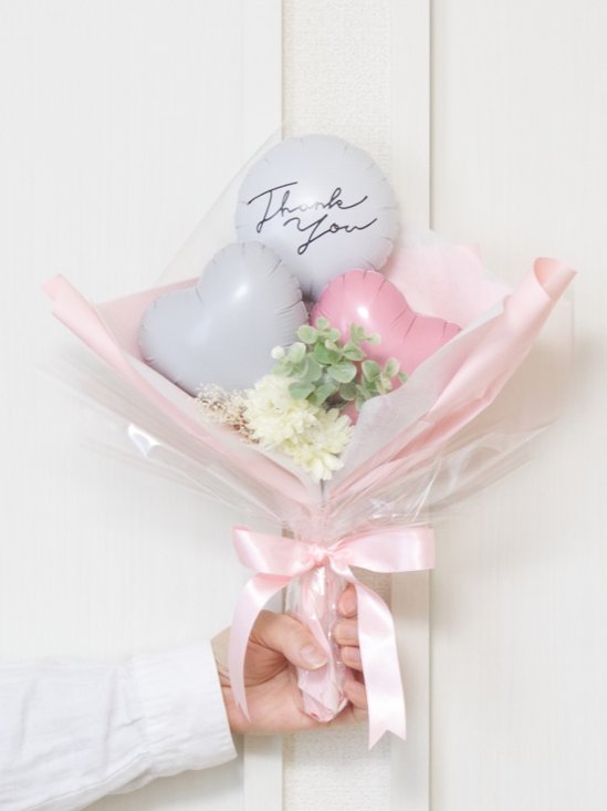 【バルーンバンチ】母の日ミニバンチ　グレイスレターサンキュー画像