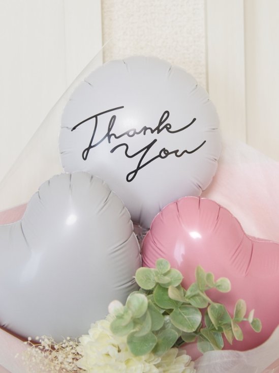 【バルーンバンチ】母の日ミニバンチ　グレイスレターサンキュー画像