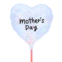【バルーン】4インチハート バルーンスタンプ　マザーズデーの画像