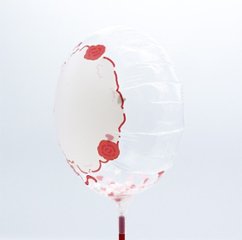 【バルーン】 MVPスティックバルーン130mmラウンド マザーズデーブーケフレーム画像