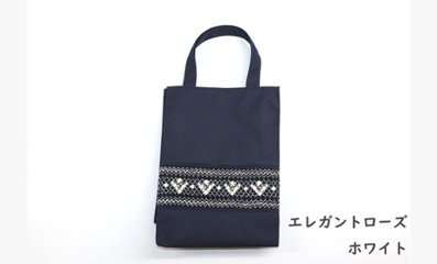 スモッキング刺繍入り シューズバッグ　【ネット限定】画像