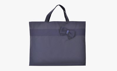 【展示見本品30％OFF】 リボンレッスンバッグ　撥水加工ナイロン製　の画像