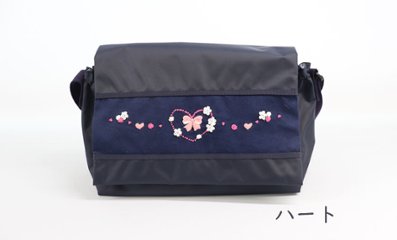 通園バッグ・お弁当かばん【スモッキング刺繍／手刺繍】画像