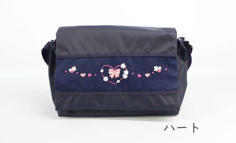 通園バッグ・お弁当かばん【スモッキング刺繍／手刺繍】画像
