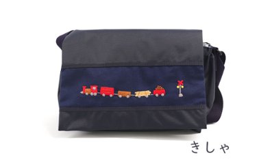 通園バッグ・お弁当かばん【スモッキング刺繍／手刺繍】画像