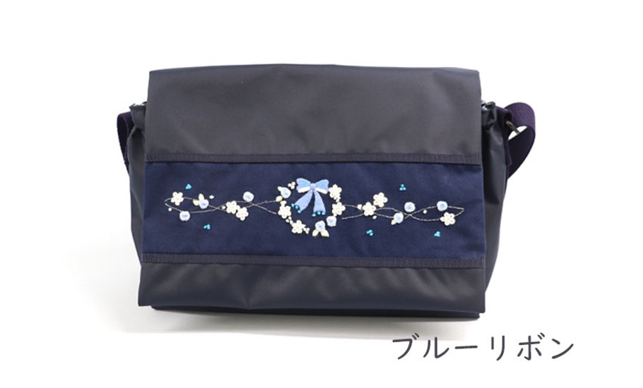 通園バッグ・お弁当かばん【スモッキング刺繍／手刺繍】画像