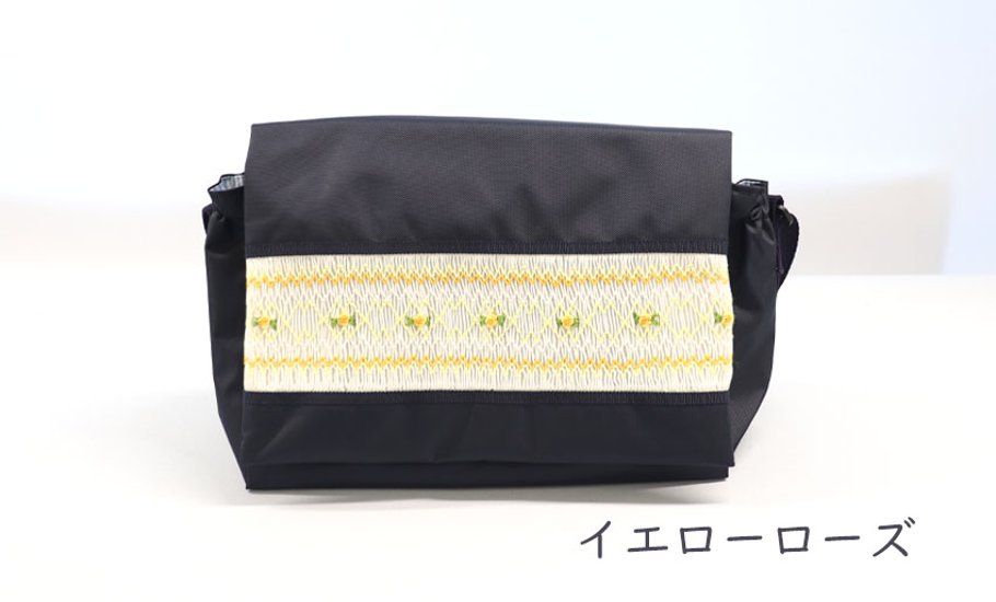 通園バッグ・お弁当かばん【スモッキング刺繍／手刺繍】画像