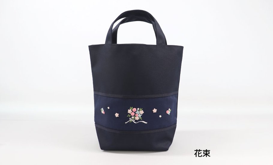 【20％OFF】スモッキング刺繍・手刺繍入り シューズバッグ【ネット限定】画像