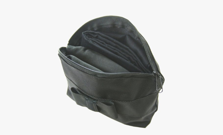 【訳あり品20％OFF】日本製 リボン携帯スリッパ(巾着・ポーチ付き)LLサイズ｜24.5～25.5cm画像