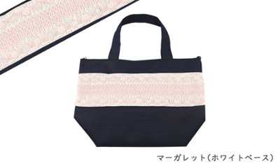 【新柄入荷】 スモッキング刺繍入り｜ミニトート｜送料無料画像