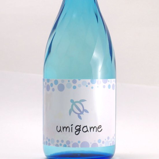 【当店発送】かやま 純米酒 UMIGAME/海亀 720ml画像