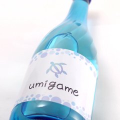 【当店発送】かやま 純米酒 UMIGAME/海亀 720ml画像