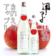 【飯沼本家直送/クール便】甲子 林檎（きのえねアップル）純米吟醸生酒　720mlの画像