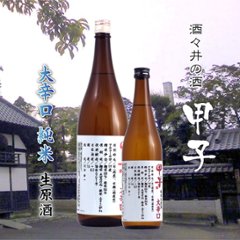 【飯沼本家直送/クール便】甲子 大辛口 純米生原酒 720mlの画像