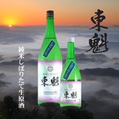 【当店発送】東魁　純米しぼりたて生原酒の画像