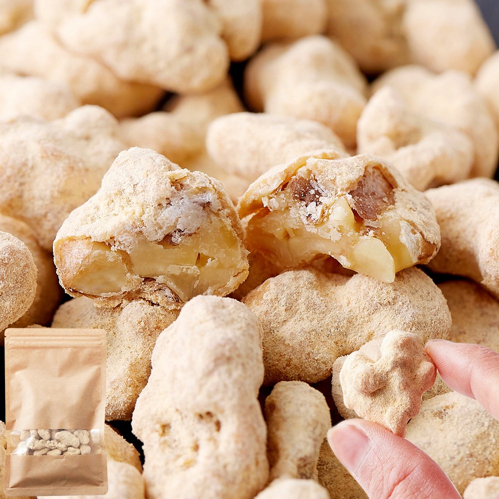 【全国送料無料】【ゆうパケット出荷】やさしい甘さの和スイーツ☆きな粉くるみ100g【9ptプレゼント】の画像