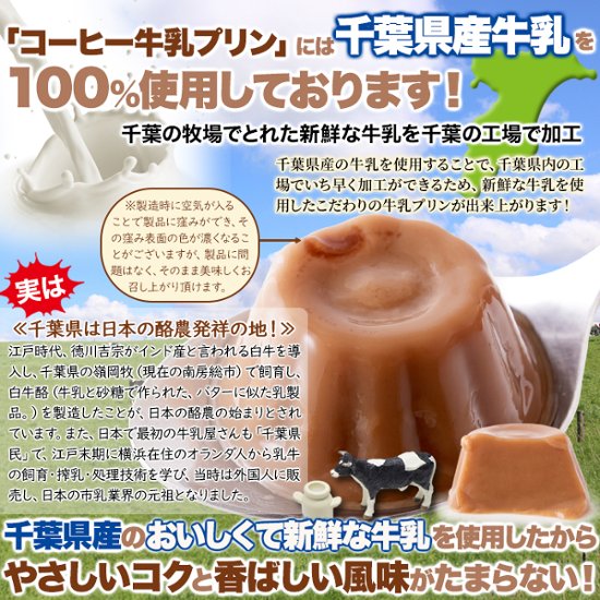 【送料無料(沖縄・離島への配送不可)】まろやかな甘さと風味豊かなコーヒーの香りがたまらない☆【お徳用】ひとくちコーヒー牛乳プリン40個【85ptプレゼント】画像