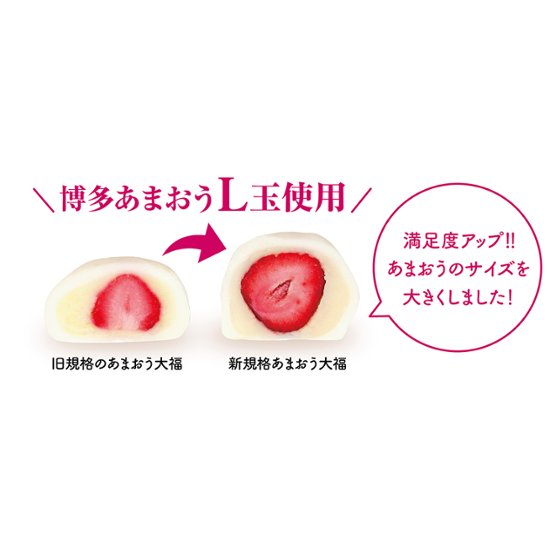 【送料無料(沖縄・離島への配送不可)】京都 養老軒 博多あまおう ごろっと苺大福 (計8個)【106ptプレゼント】画像