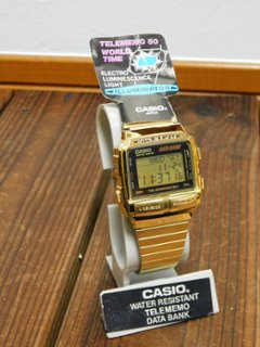 未使用品・稼働品【９５年製】カシオデータバンクテレメモ５０DB-580GOLD⑤画像