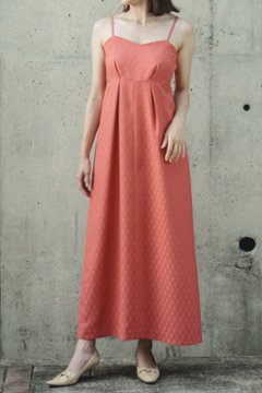 【受注商品】 ショルダータイタックワンピースの画像
