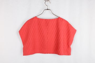 【受注商品】 オープンサイドフリルトップ＋ショルダータイタックワンピース画像