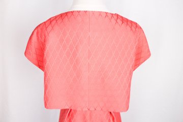【受注商品】 オープンサイドフリルトップ＋ショルダータイタックワンピース画像