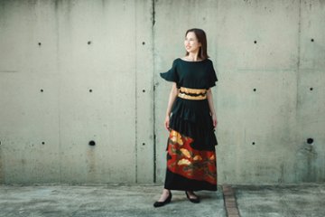 【受注商品】アシンメトリーフリルスカート画像