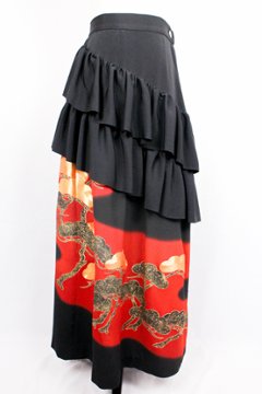 【受注商品】アシンメトリーフリルスカート画像