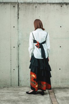 【受注商品】アシンメトリーフリルスカート画像