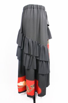 【受注商品】アシンメトリーフリルスカート画像