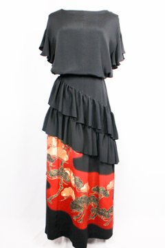 【受注商品】アシンメトリーフリルスカート画像