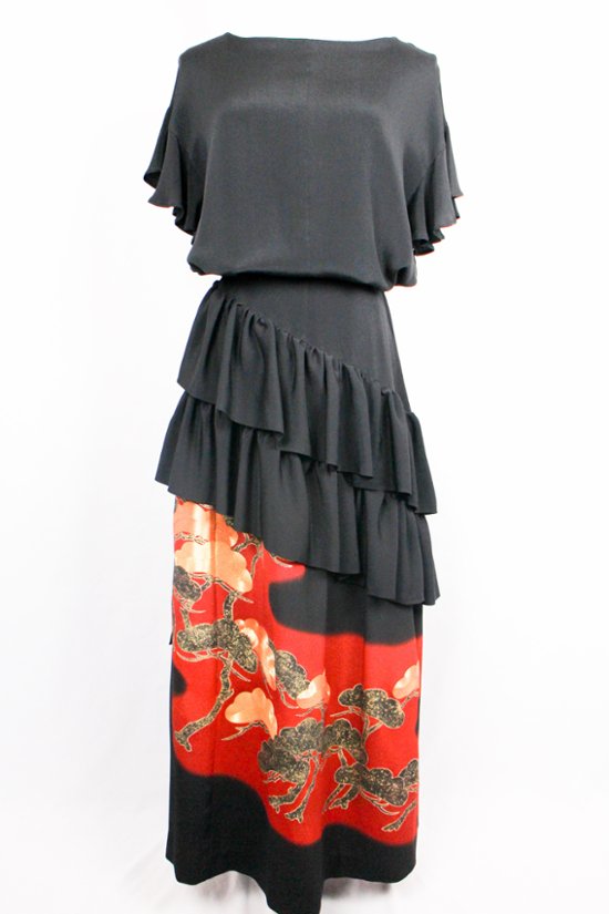 【受注商品】アシンメトリーフリルスカート画像