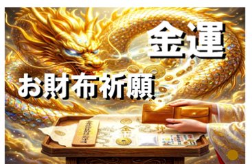 金運お財布祈願 ＆ 龍神の呼び水コイン（種銭守り）の画像