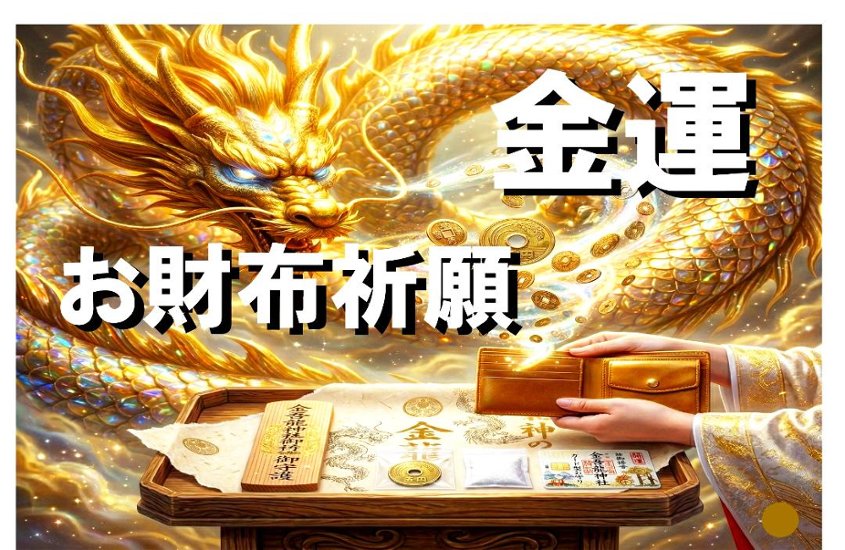 金運お財布祈願 ＆ 龍神の呼び水コイン（種銭守り）画像