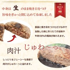 【オリジナル】 神戸牛入りハンバーグ 5枚入りセット画像