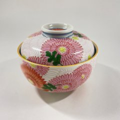 錦菊花尽くし小蓋物の画像