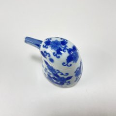 染付唐草川蝉ミニ汁次/箱入(Soy sauce dispenser)画像