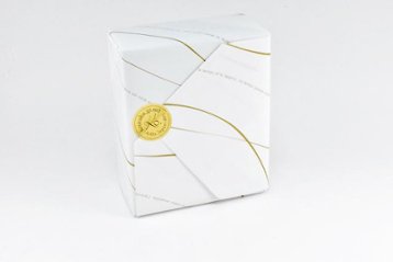 銀叩き花びら銘々皿　五つ揃い　花びら5枚セット画像