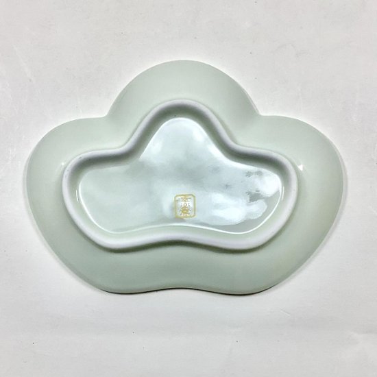 錦銀松葉形銘々皿　　　　13㎝画像