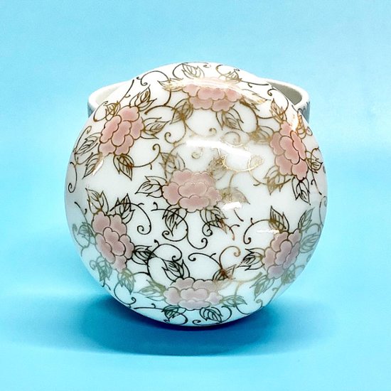 紅牡丹分骨用・ペット用 （桐箱付）　8㎝　画像