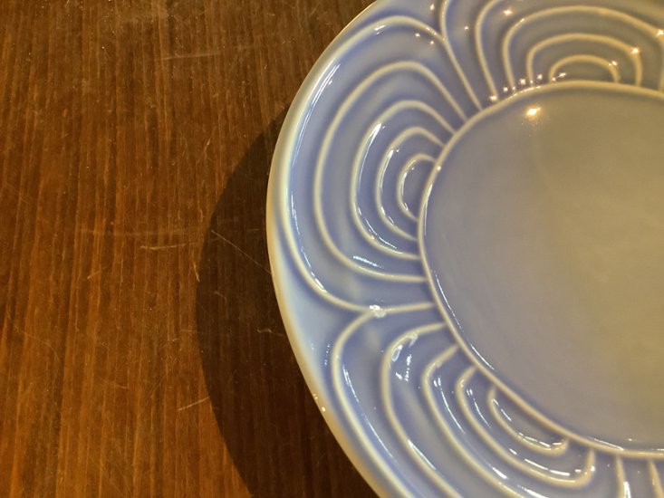 陶器市企画　【アウトレット】有田焼　淡ルリ釉6点セット　画像