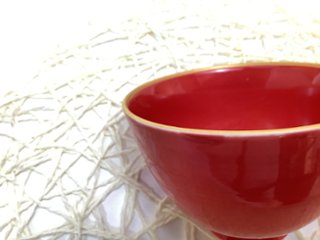 陶器市企画　【アウトレット】有田焼　華やか赤釉6点セット　画像