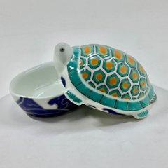 錦亀形蓋物画像