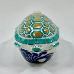 錦亀形蓋物画像