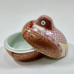 錦新おしどり蓋物/雌画像