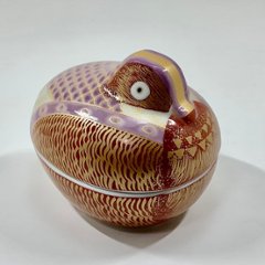 錦新おしどり蓋物/雌画像