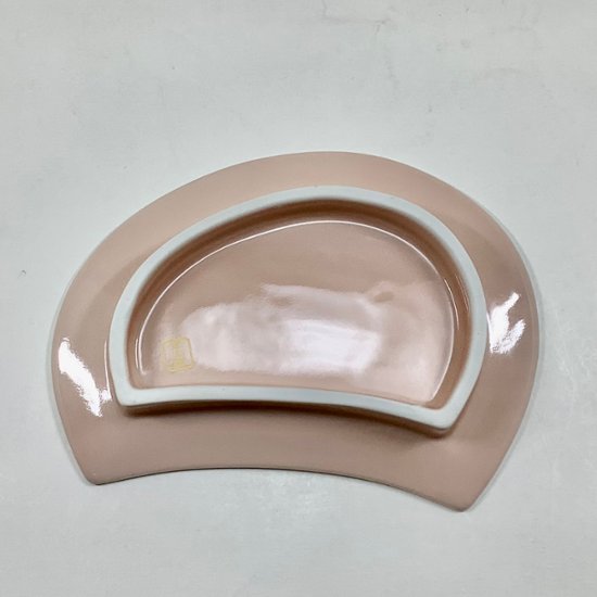 錦吉野山半月銘々皿（桜）　14.5㎝画像