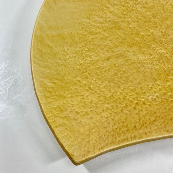 錦金彩布目半月口変り/さび　23㎝画像